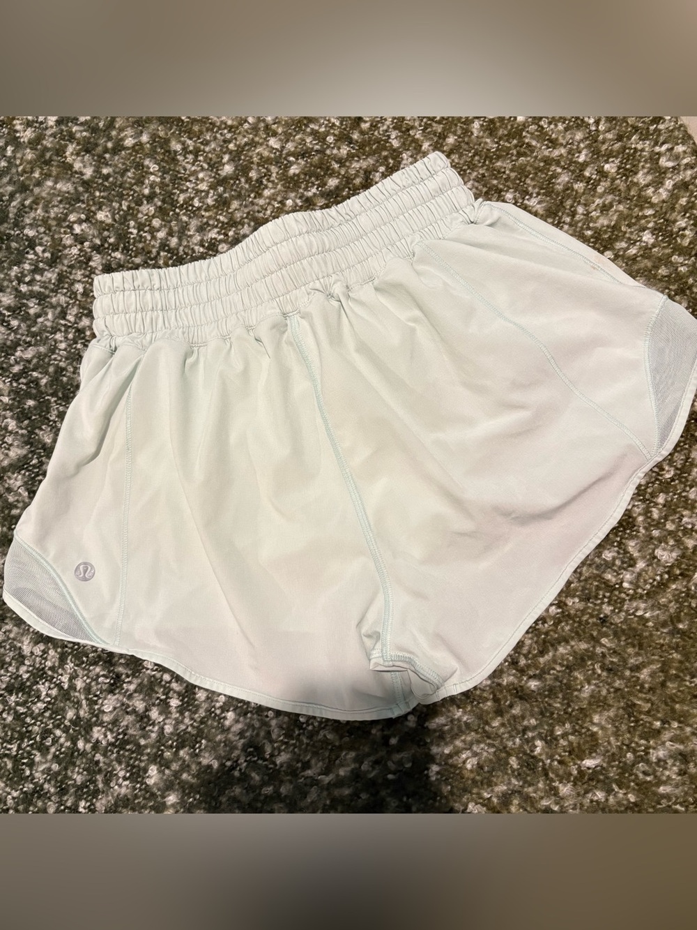 lululemon Hotty Hot Shorts in Mint Breeze
